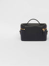 Leather Mini Bag Black - PRADA - BALAAN 3