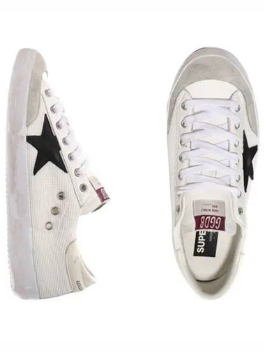 Black Star Mesh Superstar Sneakers - GOLDEN GOOSE - BALAAN 1