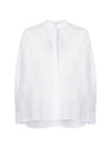 Cotton Long Sleeve Shirt White - JIL SANDER - BALAAN 2