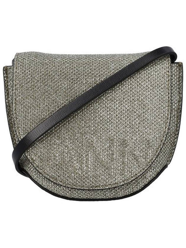 Women's Banner Nano Shoulder Bag Grey - GANNI - BALAAN 1