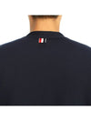 Classic V-Neck 4 Bar Stripe Cardigan Navy - THOM BROWNE - BALAAN 8