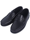 Coraux Leather Loafers Black - PARABOOT - BALAAN 3