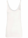 Scallop Wool Sleeveless White - CHLOE - BALAAN 1