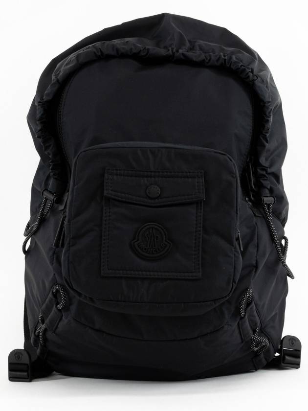 Logo Patch Macaio Backpack BLACK 5A00008M3815999 - MONCLER - BALAAN 1