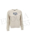 Women's Tina Logo Sweat Sweatshirt Heather Ecru - A.P.C. - BALAAN 3