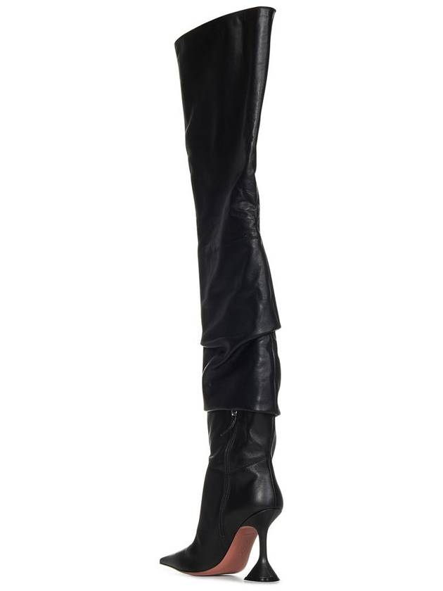 Amina Muaddi Olivia Thigh High Boots - AMINA MUADDI - BALAAN 3