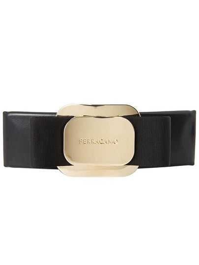 New Vara Plate Hair Clip Black - SALVATORE FERRAGAMO - BALAAN 2