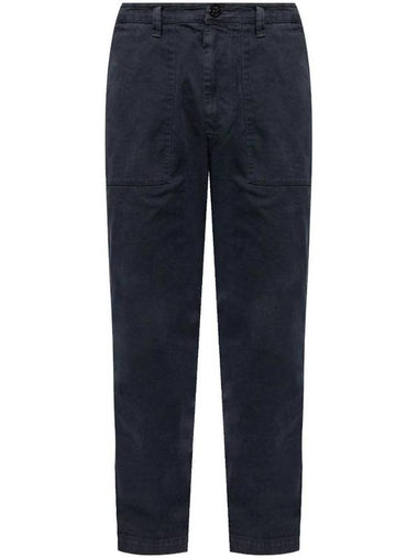 Compass motif tapered trousers 811532701 - STONE ISLAND - BALAAN 1