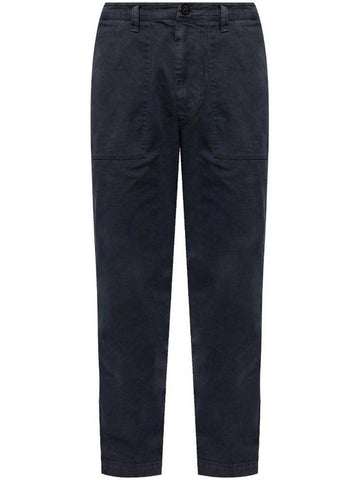 Compass motif tapered trousers 811532701 - STONE ISLAND - BALAAN 1