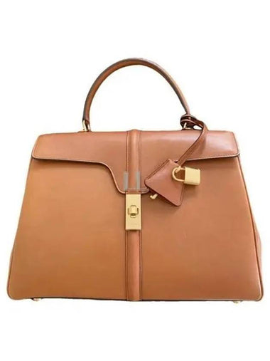 Natural Calfskin Classique 16 Tote Bag Tan - CELINE - BALAAN 2