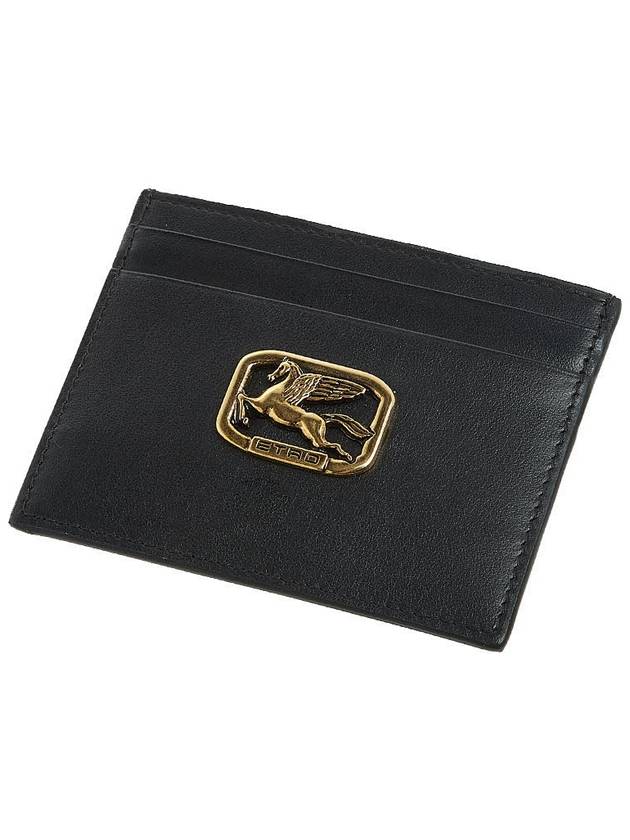 Women's Pegasus Card Wallet Black - ETRO - BALAAN 5