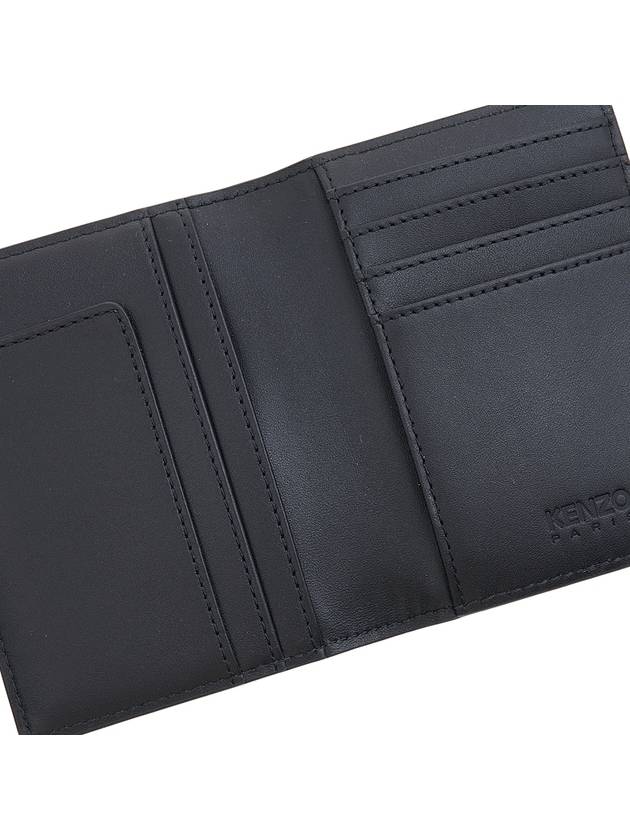 logo bifold card wallet black - KENZO - BALAAN 9