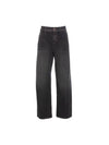 Denim Straight Pants MA095P5912C8999 C8999 BLACK STONE - BRUNELLO CUCINELLI - BALAAN 2