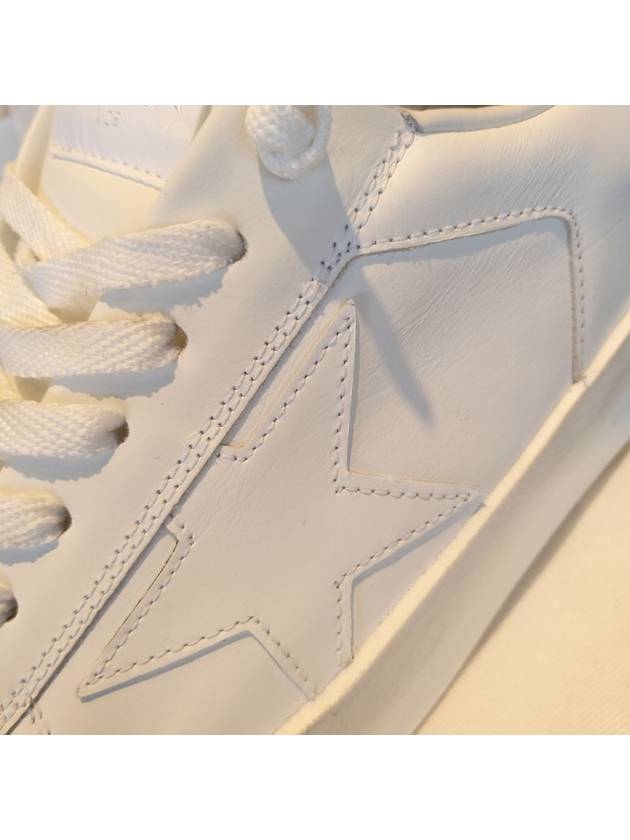 Stardan Leather Low Top Sneakers White - GOLDEN GOOSE - BALAAN 3