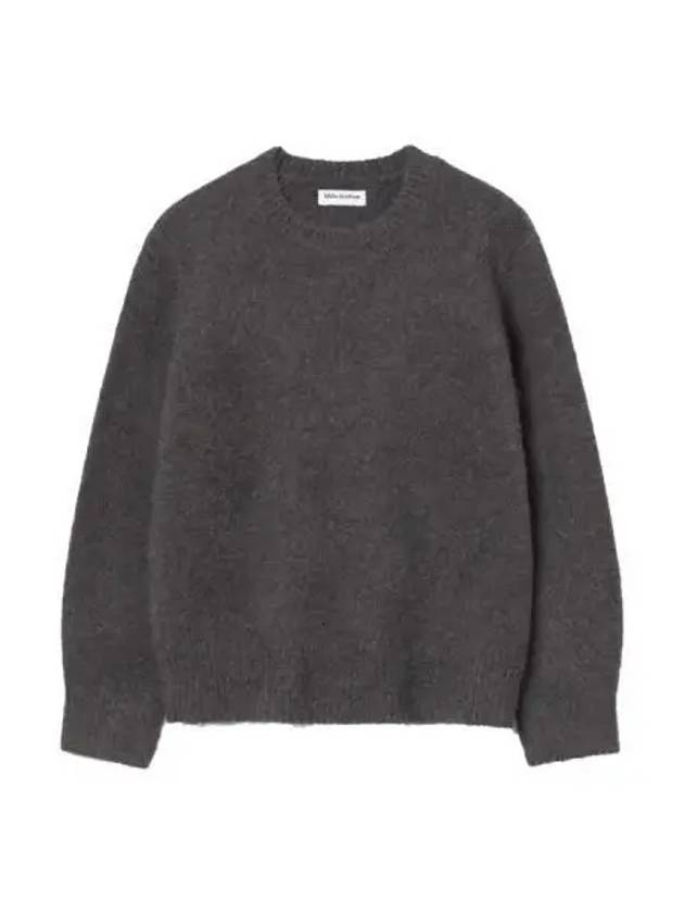 Milo Archive Cropped Silhouette Knit Melange Purple - MILLO ARCHIVE - BALAAN 1