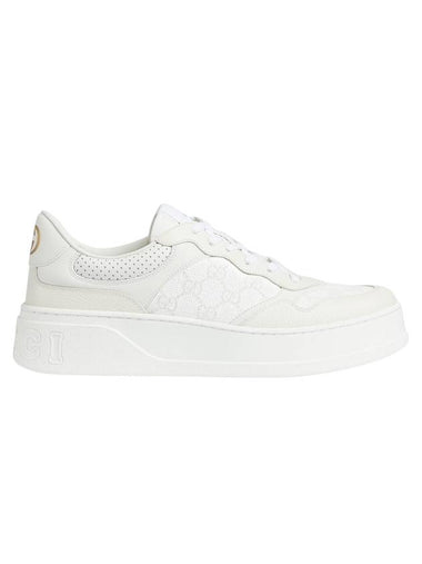 GG Supreme Low-Top Sneakers White - GUCCI - BALAAN 1