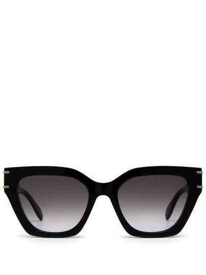 Sunglasses AM0398S001 001 BLACK BLACK GRAY - ALEXANDER MCQUEEN - BALAAN 2