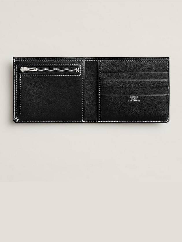 H Sellier Compact Wallet Noir H084739CK89 - HERMES - BALAAN 2