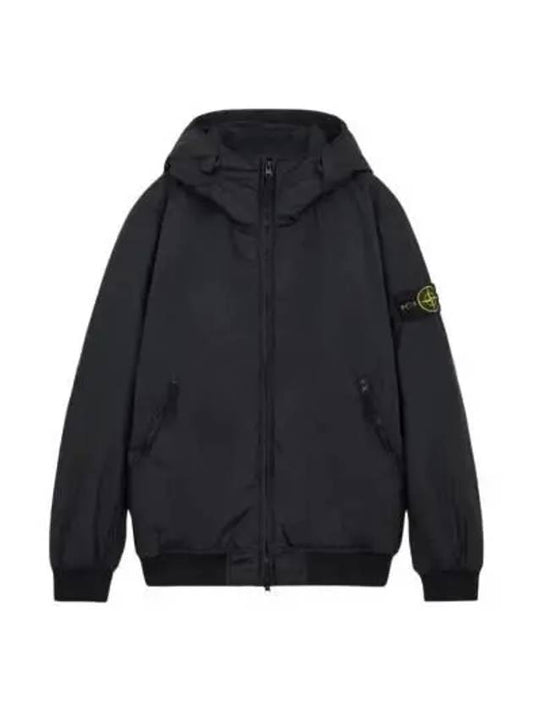 Crinkle Reps R NY Padding Black - STONE ISLAND - BALAAN 2