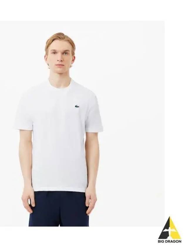 Men s Basic Training T Shirt White - LACOSTE - BALAAN 1