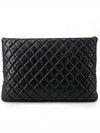 Caviar gold clutch large - CHANEL - BALAAN 5