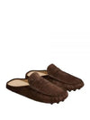 Gommino Bubble Suede Bloafers Brown - TOD'S - BALAAN 2