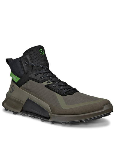 Biom 2.1 X Mountain Gtx Hiking High Top Sneaker Green - ECCO - BALAAN 1