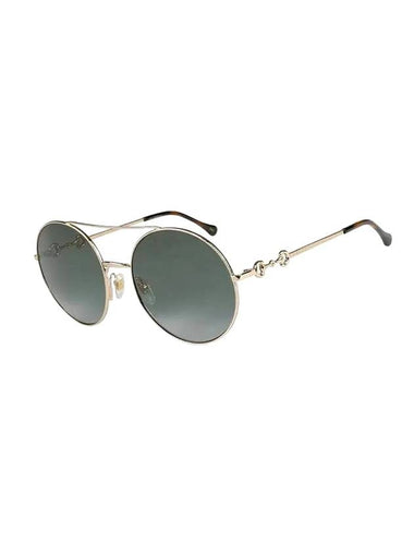 Eyewear Round Metal Sunglasses Gold - GUCCI - BALAAN 1