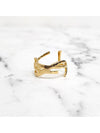 YSL Opyum Twisted Ring Gold - SAINT LAURENT - BALAAN 5