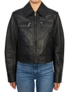 Women s leather jacket 22446011650 BOLSENA 002 - MAX MARA - BALAAN 3