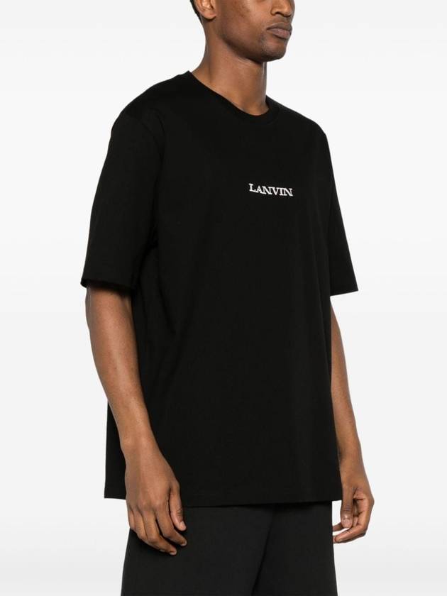 LANVIN T-SHIRT BRODÉ LANVIN BOUCLETTE - LANVIN - BALAAN 3