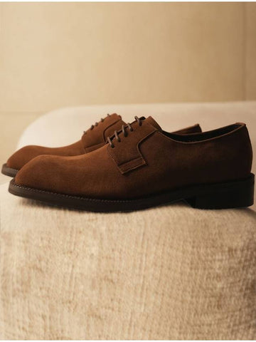 Corner Square Suede Derby SBW - FLAP'F - BALAAN 1