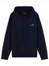 Item H Small Logo Cotton Hoodie Navy - A.P.C. - BALAAN 2