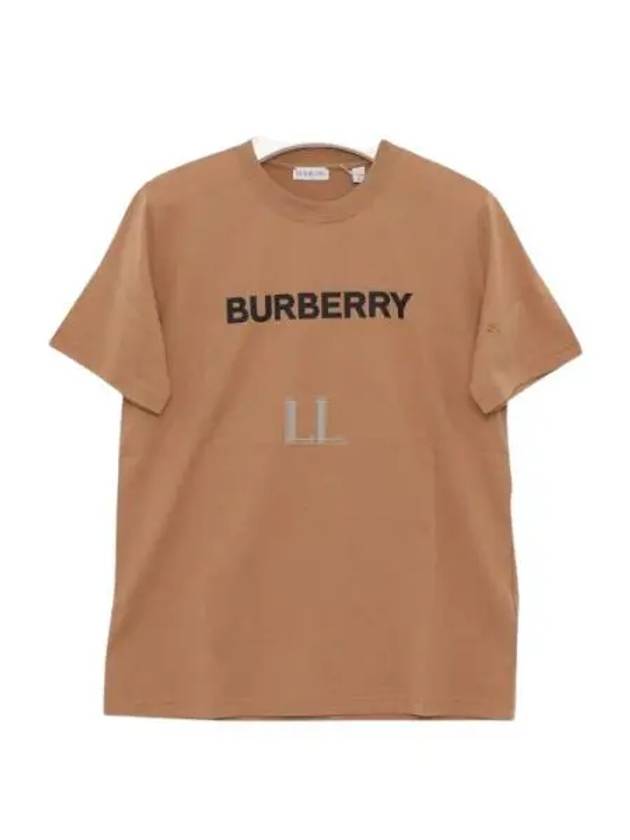 Logo Print T-Shirt Brown - BURBERRY - BALAAN 2