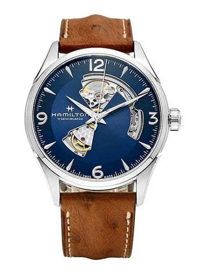 Jazzmaster Open Heart Automatic 42MM Watch Blue - HAMILTON - BALAAN 2