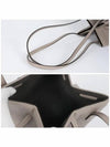 Origami Mini Bucket Bag Dove Grey - FENDI - BALAAN 7