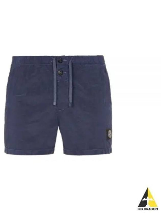 Swimming Nylon Trunk Shorts Avio Blue - STONE ISLAND - BALAAN 2