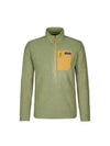 Men's R1 Air Zip-Neck Long Sleeve T-shirt Buckhorn Green - PATAGONIA - BALAAN 2