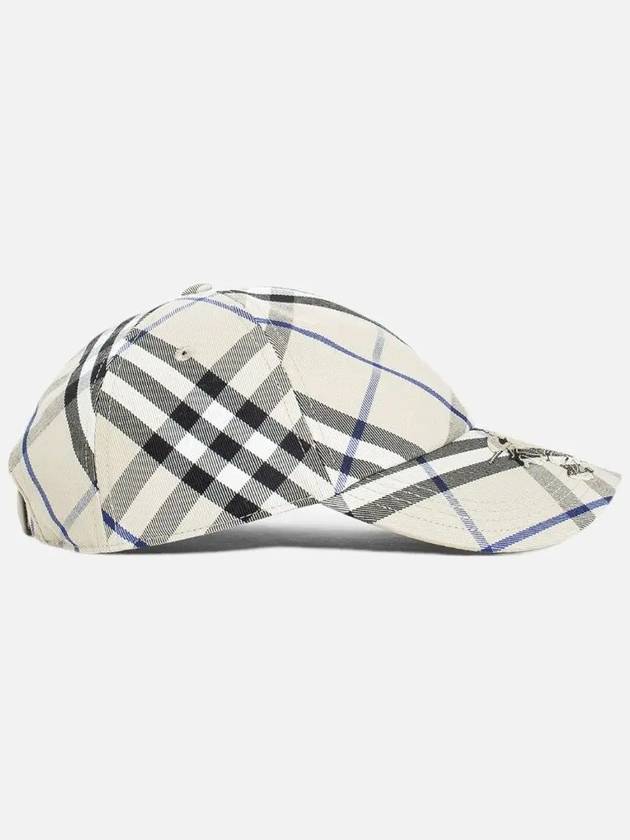 Vintage Check Base Ball Cap Green - BURBERRY - BALAAN 3