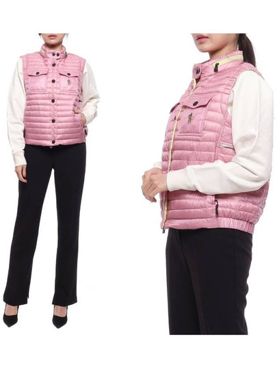 Gumiane Quilted Vest Pink - MONCLER - BALAAN 2