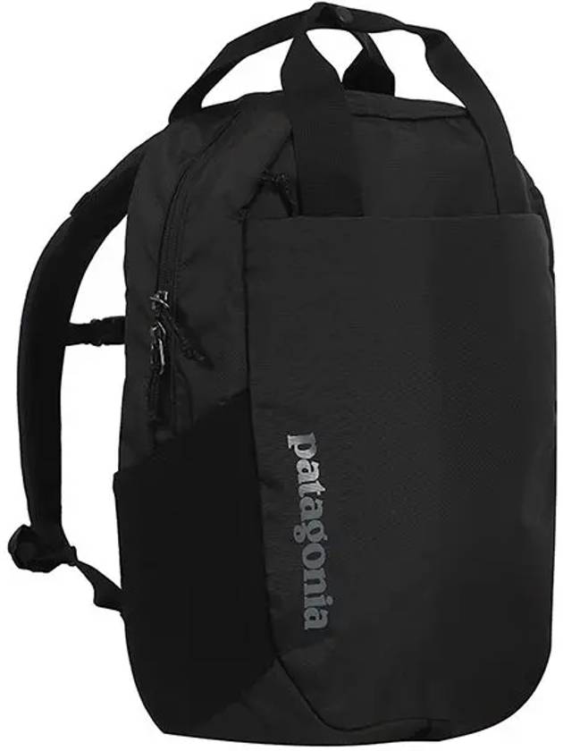 Atom logo print backpack black - PATAGONIA - BALAAN 3