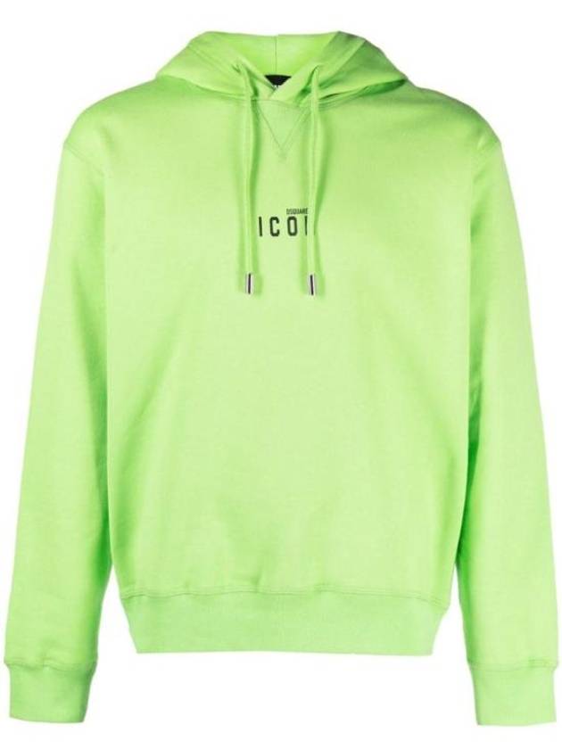 Hooded Sweatshirt S79GU0010S25516666 ACID GREEN - DSQUARED2 - BALAAN 1