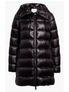 Suyen Long Down Jacket Padded Black - MONCLER - BALAAN 2