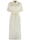 New Drew Midi Dress Cream White - A.P.C. - BALAAN 1