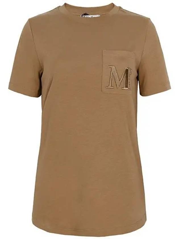 camel madera t shirt 003 1208817 - MAX MARA - BALAAN 1