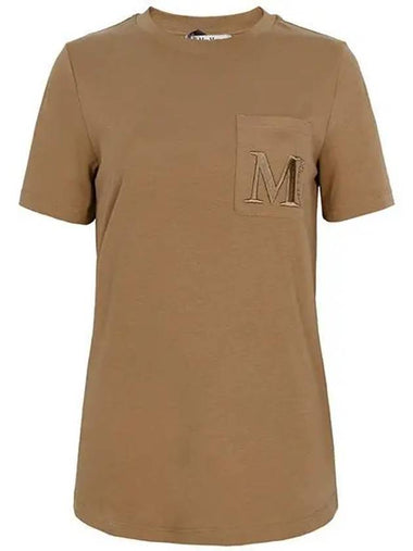 camel madera t shirt 003 1208817 - MAX MARA - BALAAN 1