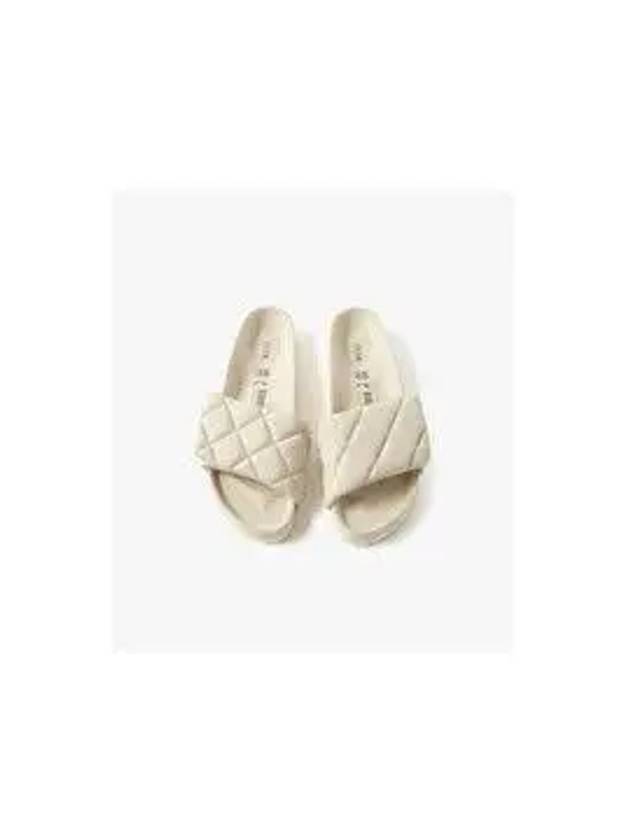 1774 Vanilla Quilted Sylt Padded Slippers Ivory - BIRKENSTOCK - BALAAN 7