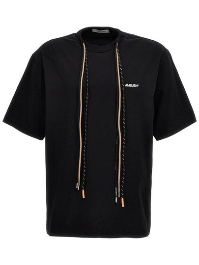 Short Sleeve T-Shirt BMAA056F23JER00110011001 Black - AMBUSH - BALAAN 2