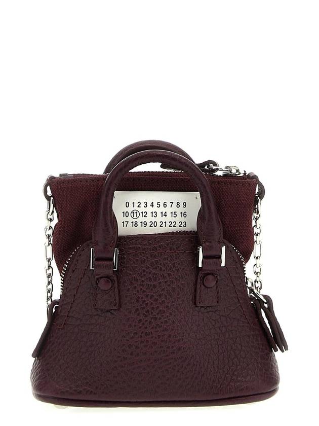 5AC Classic Baby Shoulder Bag Bordeaux - MAISON MARGIELA - BALAAN 1