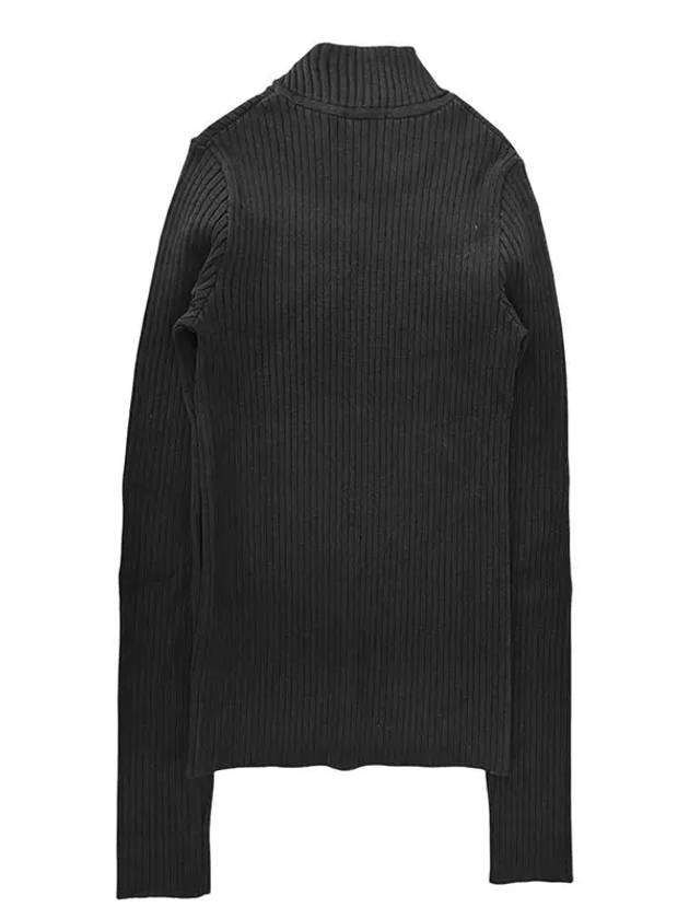 Reedition Turtle Neck Black - COURREGES - BALAAN 4